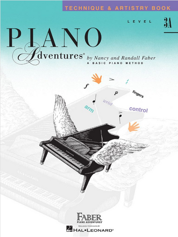 F & F - Piano Adventures - Technique & Artistry Book - Level 3A
