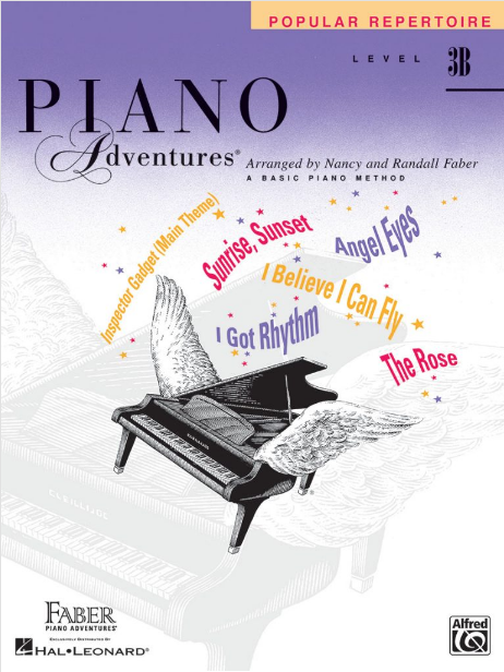 F & F - Piano Adventures - Popular Repertoire - Level 3B (Book)