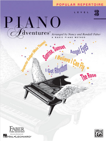 F & F - Piano Adventures - Popular Repertoire - Level 3B (Book)
