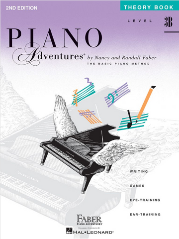 F & F - Piano Adventures - Theory Book - Level 3B
