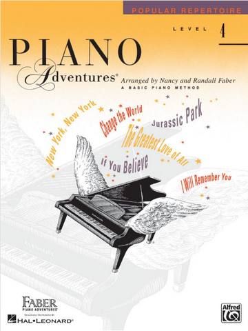 F & F - Piano Adventures - Popular Repertoire - Level 4 (Book)