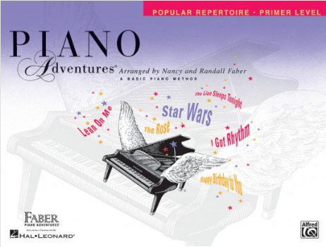 F & F - Piano Adventures - Popular Repertoire - Primer Level (Book)