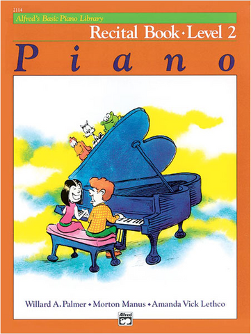 Alfred's - Basic Piano Library - Level 2 - Recital (Book)