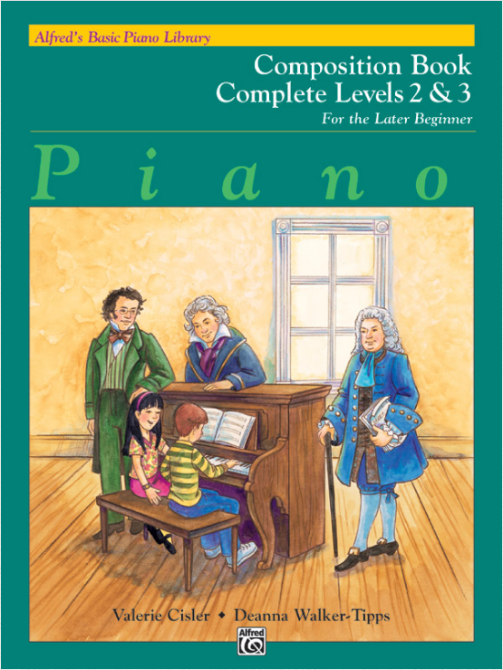 Alfred's - Basic Piano Library - Composition Book - Complete 2 & 3