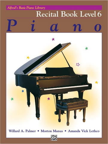 Alfred's - Basic Piano Library - Recital - Book 6
