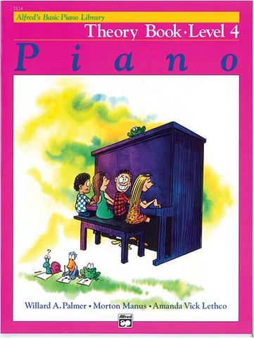 Alfred's Basic Piano Library: Theory Book 4