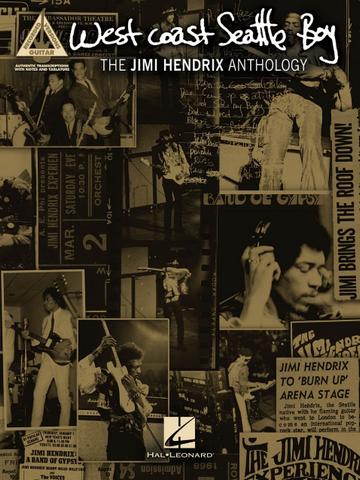 Jimi Hendrix - Selections From Seattle Bay - Anthology - Guitar Tab (Book)