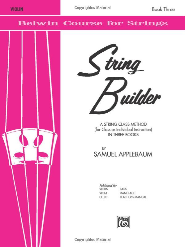 String Builder - Violin: Book 3