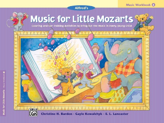 Music For Little Mozarts: Music Workbook - 4  (Book)