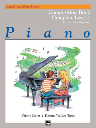 Alfred's - Basic Piano Library - Composition Book - Level 1 (Book)