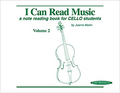 I Can Read Music; Vol 2 - Cello (Book)