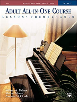 Adult All-In-One Piano Course: Level 2: Lesson - Theory - Solo  (Book)