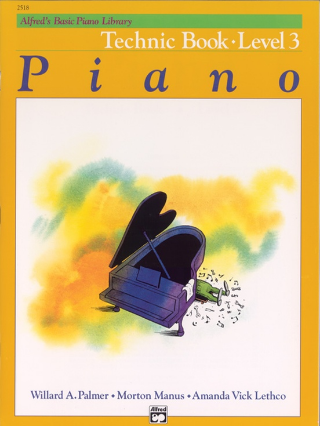 Alfred's - Basic Piano Course - Technic Book 3 (Book)