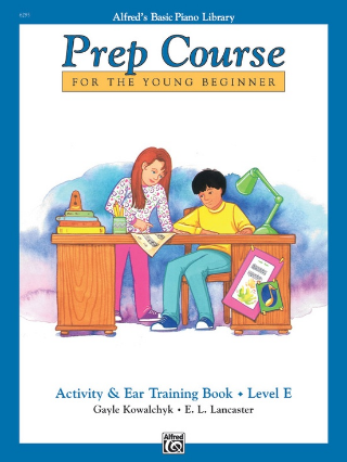 Alfred's - Basic Piano Prep Course - Activity & Ear Training Book E (Book)