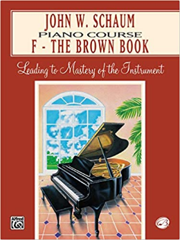 John W. Schaum Piano Course: F - The Brown Book (Book)