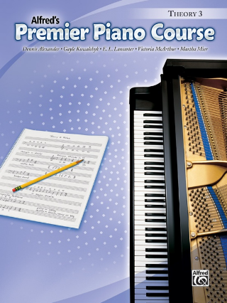 Alfred's Premier Piano Course-Theory Book 3