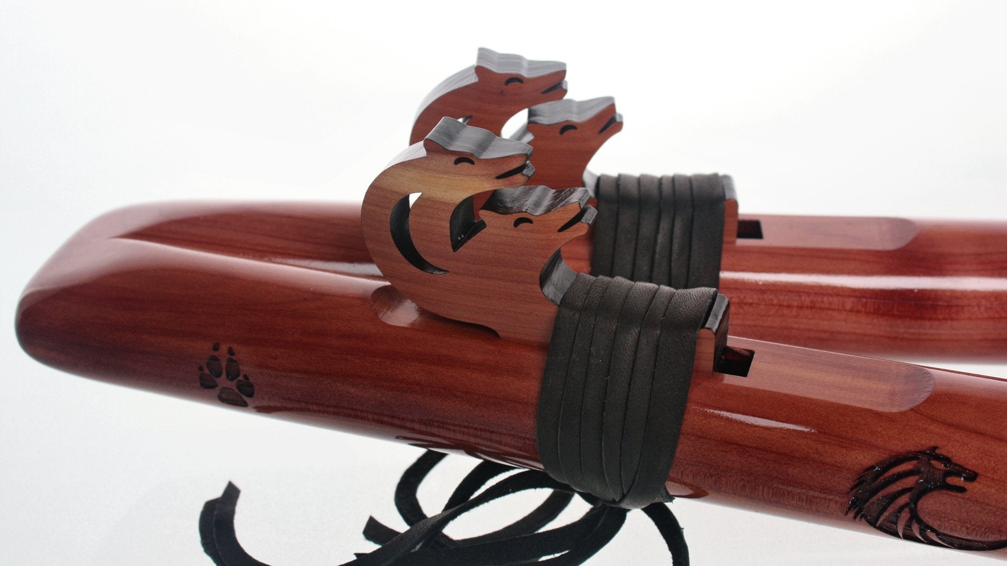 High Spirits - Wolf Pack Double Signature Flute - Key of G