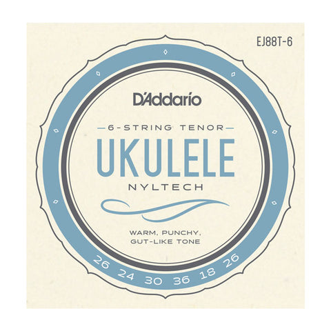 D'Addario - Ukulele - Nyltech Tenor Strings - EJ88T