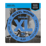 D'Addario- Electric Guitar Strings #EJ21 Jazz Light