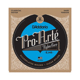 D'Addario- Classical Acoustic Guitar Strings "Pro-Arte'" #EJ46 - Silverplated - Hard Tension