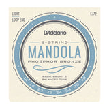 D'Addario - EJ72 - Light -  Phospher Bronze Mandola Strings