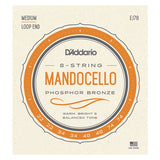 D'Addario - EJ78 - Medium - Phospher Bronze Mandocello Strings