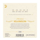 D'Addario - 10 String Viola Brasileira - EJ82C - Cebolao Mi & Boiadeira
