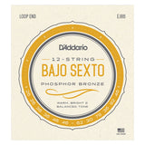 D'Addario - Bajo Sexto Strings  - Loop End - 12 Strings - EJ86
