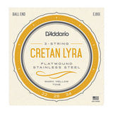 D'Addario - Cretan Lyra Strings  - Ball End - 3 Strings - EJ89