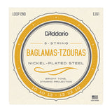 D'Addario - Baglamas-Tzouras (6 String Nickel - EJ91