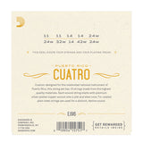 D'Addario - Cuatro Strings  - Ball End - 10 Strings - EJ96
