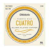 D'Addario - Cuatro Strings  - Ball End - 10 Strings - EJ96