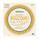 D'Addario - Greek Bouzouki (6 String) - EJ97-6