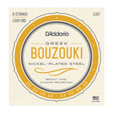 D'Addario - Greek Bouzouki Strings  - Loop End - 8 Strings - EJ97