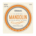 D'Addario- Mandolin Loop End Strings #EJS74 - Stainless Steel - Medium Gauge