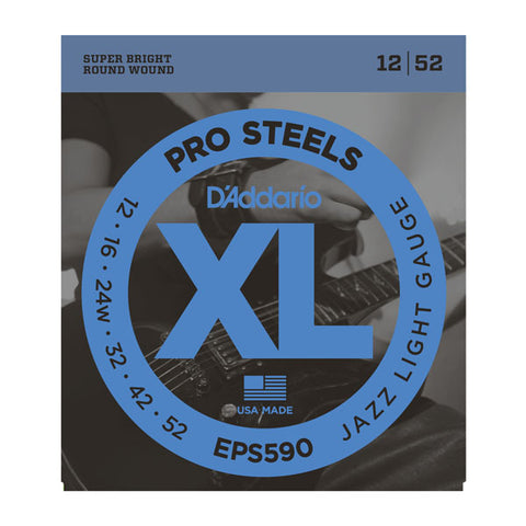 D'addario - Pro Steels - EPS590 - Jazz Light 12/52