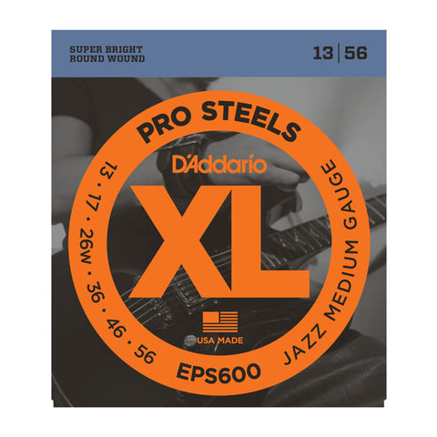 D'addario - Pro Steels - EPS600 - Jazz Medium 13/56