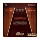 D'addario Nickel Bronze Wound Acoustic Mediums - 13-56