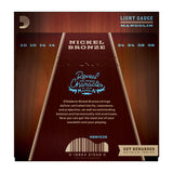 D'addario - NBM1038 - Nickel Bronze Wound Mandolin Lights - 10-38