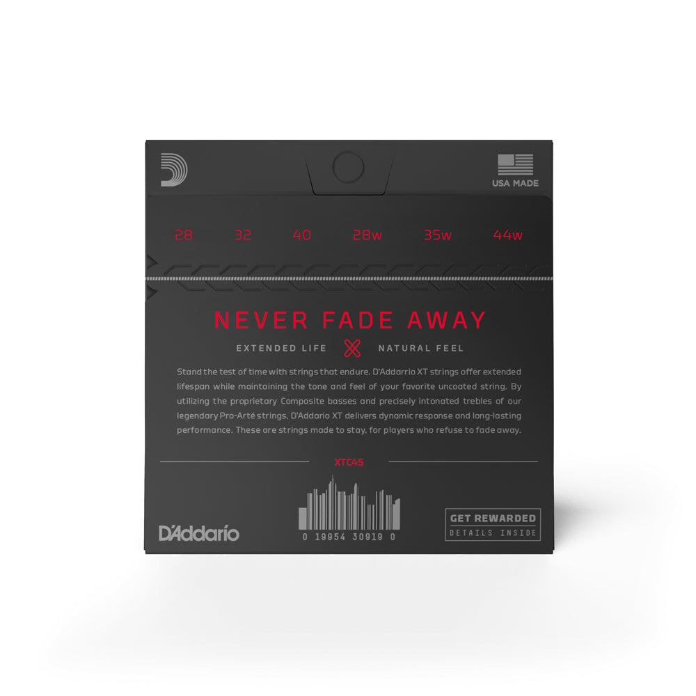D'Addario - XT Series - XTC45 - Classical Normal Tension