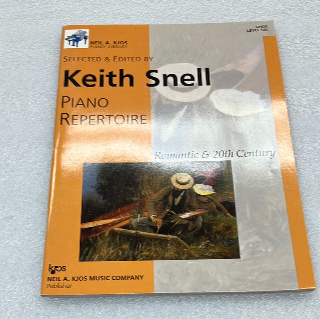 GP626- Essential Piano Repertoire - Romantic & 20th Century - Level 6 (Book)