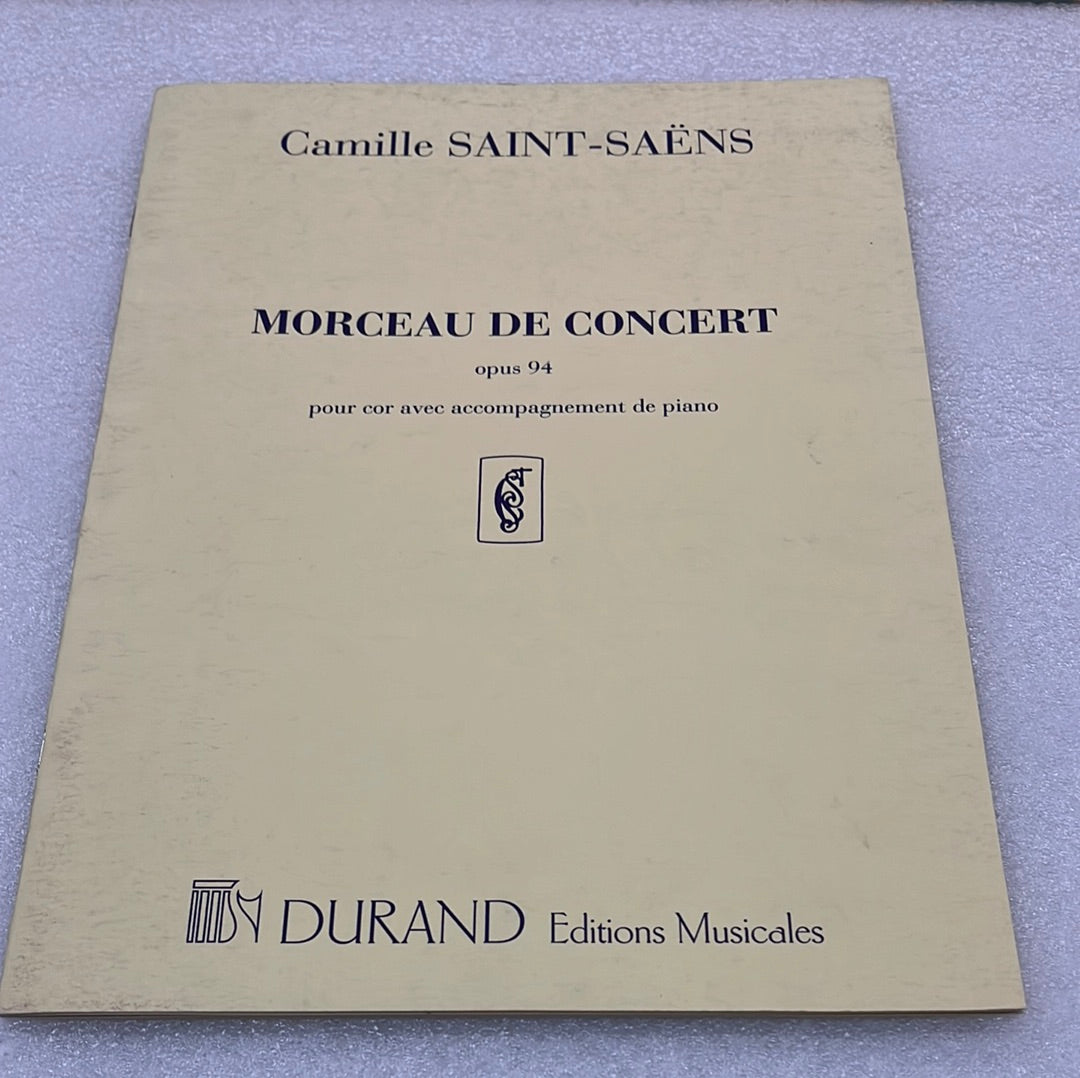 Camile Saint Saens - Opus 94 (Book)
