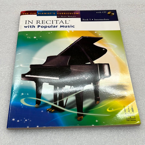 FJH - In Recital With Popular Music; Book 5