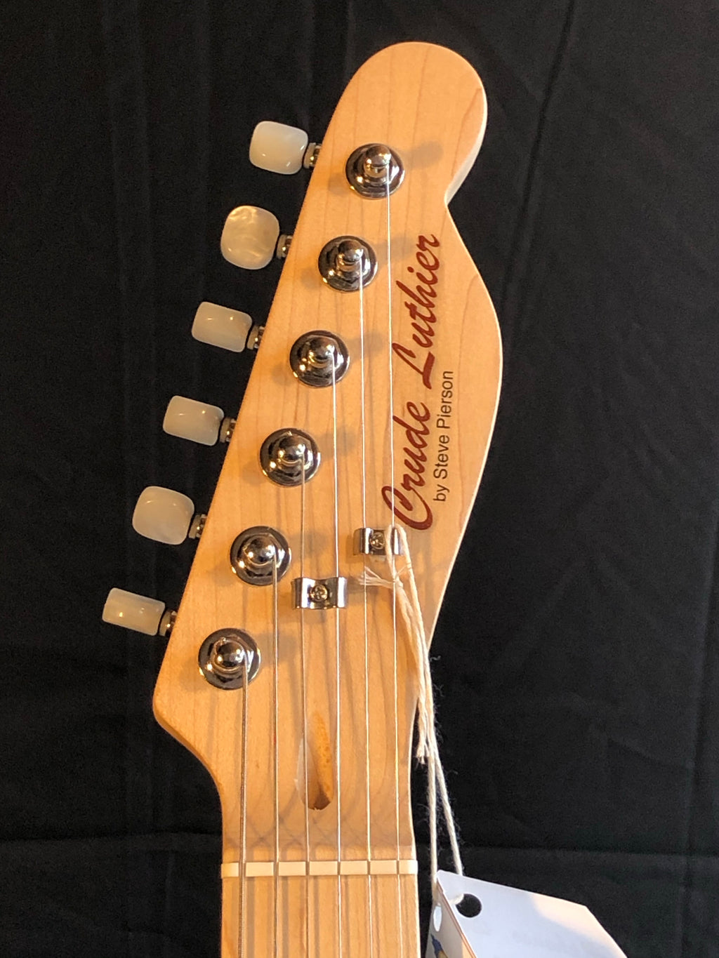 Crude Luthier - Alfonso The Road Man - Hollow Wine Vat Wood - Electric Guitar