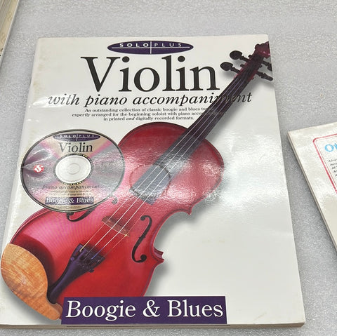 Solo Plus: Boogie: Blues: Violin With Piano Accompaniment With Cd (Audio) (Solo Plus: Boogie & Blues) (Book)
