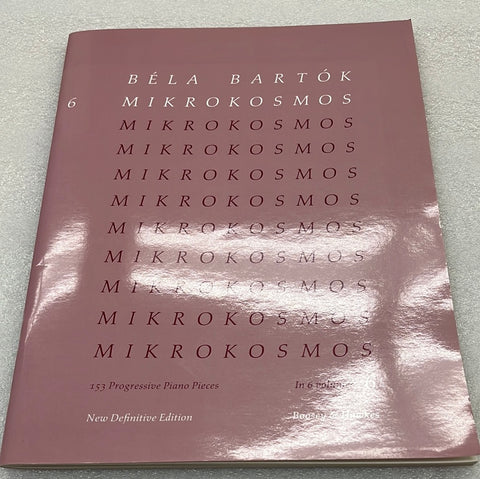 Mikrokosmos Volume 6 (Pink) - Piano Solo (Book)