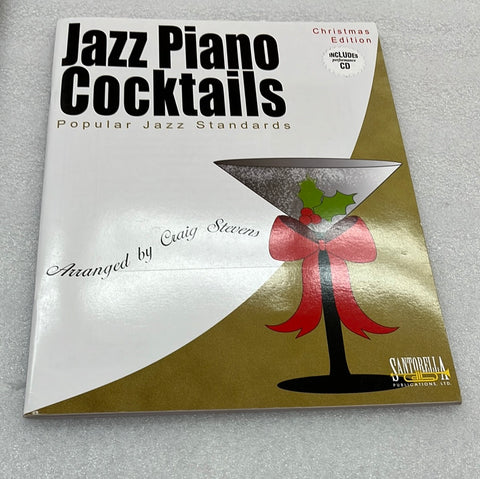 Jazz Piano Cocktails - Christmas Edition (Book)