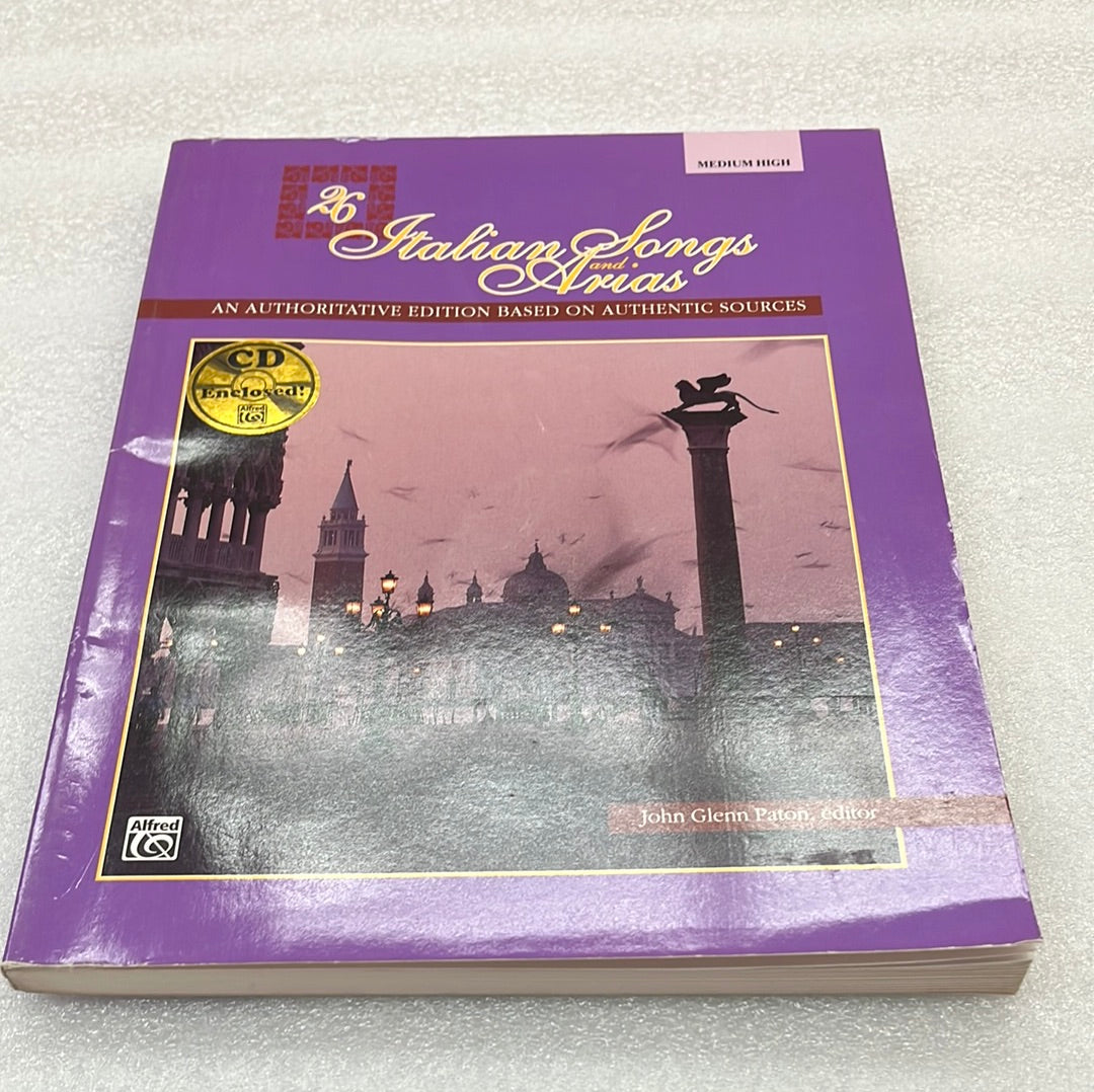 26 Italian Songs & Arias (Book)