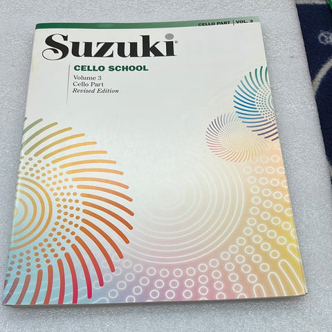 Suzuki Cello School; Volume 3 - No CD (Book)