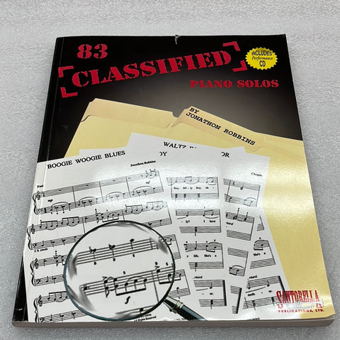 83 Classified Piano Solos (Book)